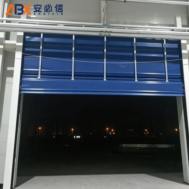 营口市软帘堆积门